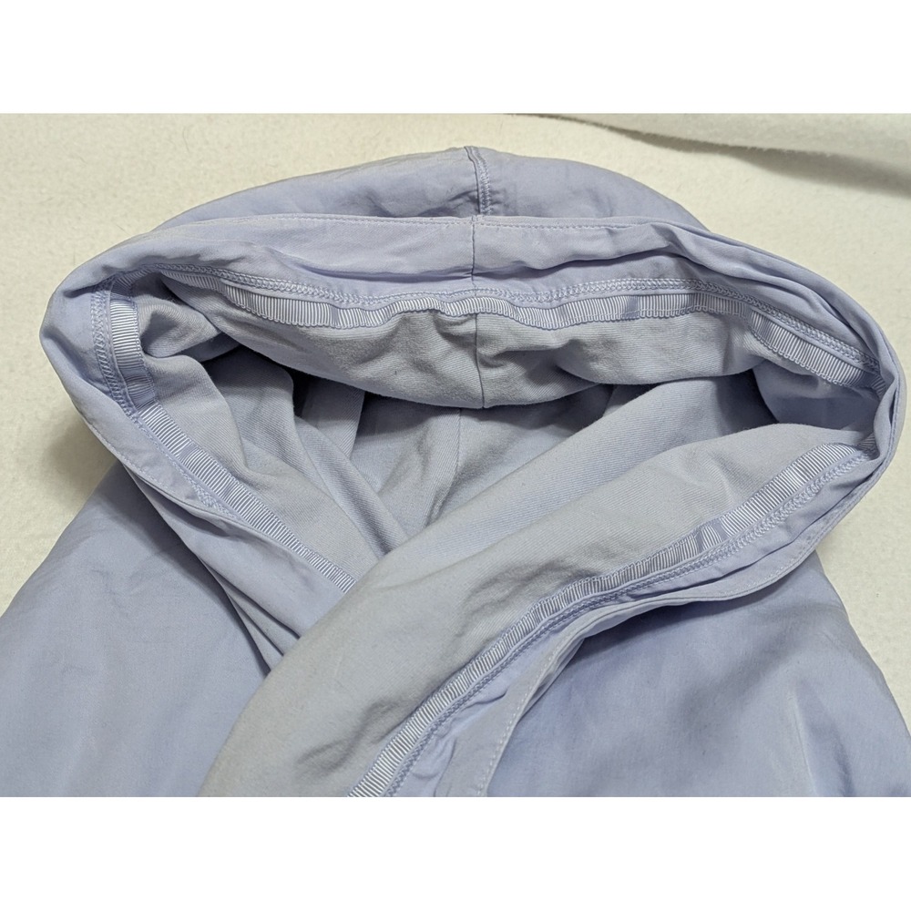 Lululemon Cardigan Blissed Out Wrap Hoodie Sz 8 Purple Lilac Tencel Yoga Active - Picture 3 of 16